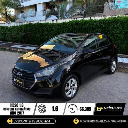 HYUNDAI HB20 1.6 COMFORT PLUS 16V FLEX 4P AUTOMÁTICO HYUNDAI HB20 1.6 COMFORT PLUS 16V FLEX 4P AUTOMÁTICO